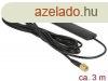 DeLock LTE Antenna SMA 3 dBi Omnidirectional Fixed Black Adh