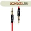 Mini jack 3.5mm AUX cable Remax RL-L100 1m (red)