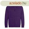 Just Hoods Gyerek cipzras kapucnis pulver AWJH050J, Purple