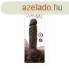 Colours - Pleasures - Vibrating - 5" Dildo - Dark Brow