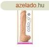  Colours - Pleasures - 10" Dildo - White 