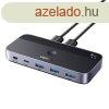 UGREEN CM662 USB 3.0 switch 2 bemenet 4 kimenet (fekete)