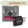 AXAGON ADA-17 USB2.0 - Sztere HQ Audi Mini Adapter 24bit 9