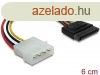 DeLock Power SATA HDD > 4pin male straight cable