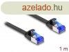 DeLock CAT6A U-FTP Patch Cable 1m Black