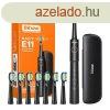 Sonic toothbrush with tips set and travel case BV E11 (Black