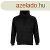 Uniszex kapucnis pulver, SOL&#039;S SO03815, Black-L