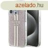 Guess IML 4G arany cskos tok iPhone 14 Pro Max - rzsaszn