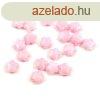 Cseh prselt csillag gyngy - Opal Pink Luster - 6mm