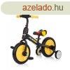 Chipolino Max Bike bicikli segdkerkkel - Yellow