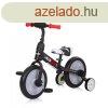 Chipolino Max Bike bicikli segdkerkkel - Grey