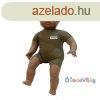 Afrikai baba 40 cm-es, textil testtel MINILAND