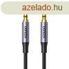 UGREEN AV183 mini jack kbel 3,5 mm, AUX, 1m (fekete)