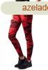 Urban Classics ni leggings, red camo