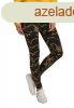 Urban Classics ni AOP Luxury Print leggings, fekete