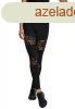 Urban Classics ni Laces Inset leggings, fekete