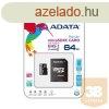 ADATA Memriakrtya MicroSDHC 64GB + Adapter UHS-I CLASS 10