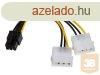 AKY AK-CA-13 Akyga Adapter 2x Molex / PCI-Express 6pin 15cm 