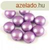 Candy - Cseh prselt ktlyuk gyngy - Pastel Purple - 8mm