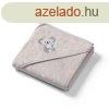 BabyOno frdleped kapucnis bambusz 100x100cm szrke koala 