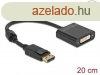 DeLock Displayport 1.2 male > DVI-I (Dual Link) (24+5) fe