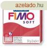 Gyurma, 57 g, gethet, FIMO "Soft", meggy piros