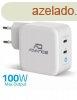 Advance PowerFlex Turbo 100W Wall Charger White