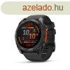 Garmin fenix 8 Dark Grey with Black Silicone Band