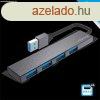 Advance USB Hub - XPAND SMART (USB-A to 4x USB-A3.0, szrke)