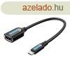 Adapter cable OTG micro USB male to USB-A female Vention CCU