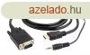 Gembird A-HDMI-VGA-03-10 HDMI to VGA and audio adapter cable