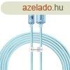 Kbel USB do iP Baseus Crystal Shine, 2.4A, 2m (niebieski)