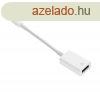 Adapter kbel (USB aljzat - lightning, OTG, adattvitel, 20c