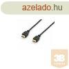 Equip 119351 HDMI kbel 2.0 apa/apa, aranyozott, 3m