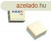 ntapad kockatmb, 76x76mm, 400 lap, STICK N, pasztell sziv