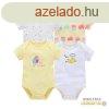 Foxy Baby Rvid ujj pamut body szett (4db-os) ( 62 ) - Jgk