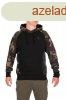 Fox Pullover Premium 310 Black/Camo kapucnis pulver - 3XL