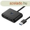 UGREEN USB 4 az 1-ben USB 3.0 hub 0,5 m (fekete)