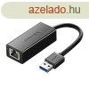 Ugreen CR111 USB-A - RJ45 hlzati adapter - fekete