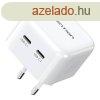 Vention FBPW0-EU USB(C+C) GaN (35W/35W) mains charger (white