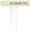 USB kbel Lightning Foneng X80-hoz, 27W, 1m (fehr)