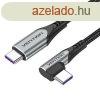 USB 2.0 angle cable Vention TAKHG C to C 5A 1.5m (gray)