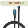 Kbel USB-C 2.0 s Micro USB Vention COVBF 2A 1 m fekete