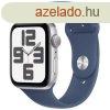 Apple Watch SE 2024 GPS 44mm Silver Aluminium Case with Deni