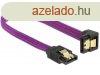 DeLock SATA cable 6 Gb/s 20cm down / straight metal Purple P