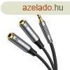 UGREEN AV192 AUX audio eloszt kbel, mini jack 3,5 mm fejha