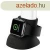 USAMS szilikon 2 az 1-ben llvny Apple Watch s AirPods tl