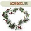 Karcsonyi girland - erdei feny, magyal s toboz / 2 mter