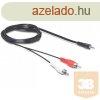 KAB Delock 84277 DC jack 3,5mm apa > 2 x RCA apa audio k