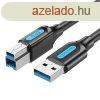 USB 3.0 A to USB-B print cable Vention COOBD 2A 0.5m Black P